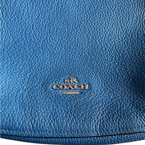 NEW PRICE! Coach Chelsea Convertible Shoulder Bag Medium Blue - Picture 2 of 5